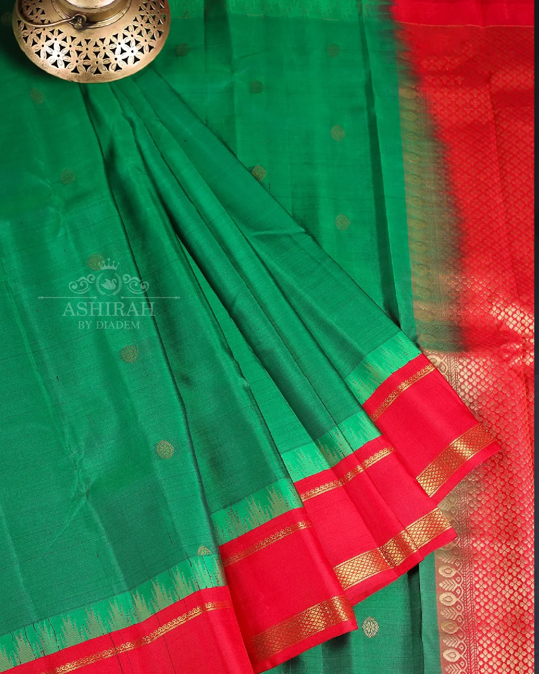 Unique Colors Chakra Motifs Body Pure Silk Saree With Black Zari  Border